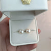 Wholesale Freshwater Pearl S925 Silver Simple Style Steamed Bread Shape Earrings Set With Pearls