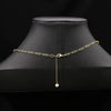 Wholesale Freshwater Pearl Sweater Chain For Women Retro Style 18K Real Gold Electroplated Necklace