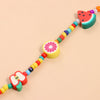 Wholesale Fruit Element Rice Bead Necklace With Fishing Line Chain For Women Featuring Lemon And Watermelon Shapes