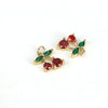 Wholesale Fruit Pattern Copper Jewelry Gold Inlaid Pendant For Diy Bracelet Necklace Earrings