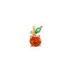 Wholesale Fruit Pendant Jewelry Copper With Zircon And Real Gold Plating For Women