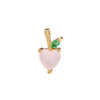 Wholesale Fruit Pendant Jewelry Copper With Zircon And Real Gold Plating For Women