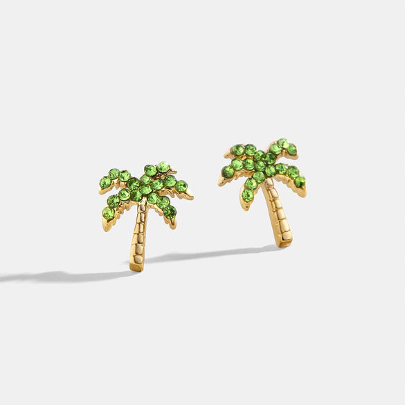 Wholesale Fruit Series Geometric Copper Electroplated Unisex Earrings