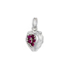 Wholesale Fruit Shaped Copper And Silver Pendant With Zirconia Sweet Style
