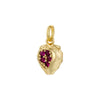 Wholesale Fruit Shaped Copper And Silver Pendant With Zirconia Sweet Style
