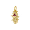 Wholesale Fruit Shaped Copper And Silver Pendant With Zirconia Sweet Style