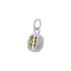 Wholesale Fruit Shaped Copper And Silver Pendant With Zirconia Sweet Style