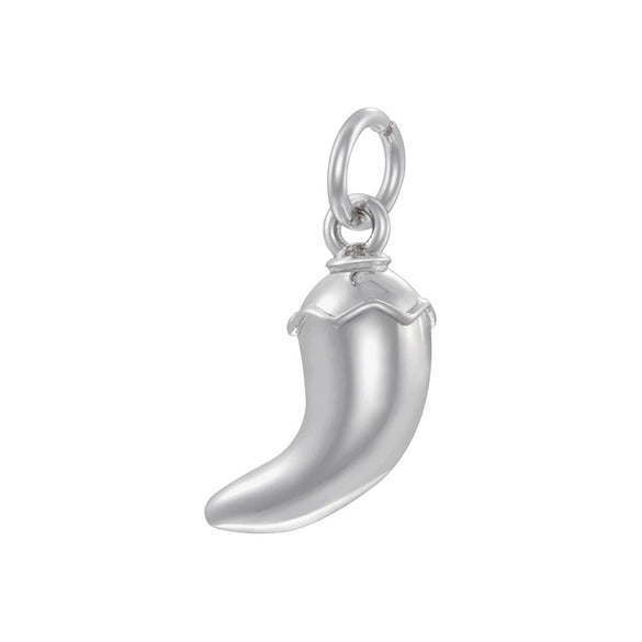 Wholesale Fruit Shaped Copper And Silver Pendant With Zirconia Sweet Style