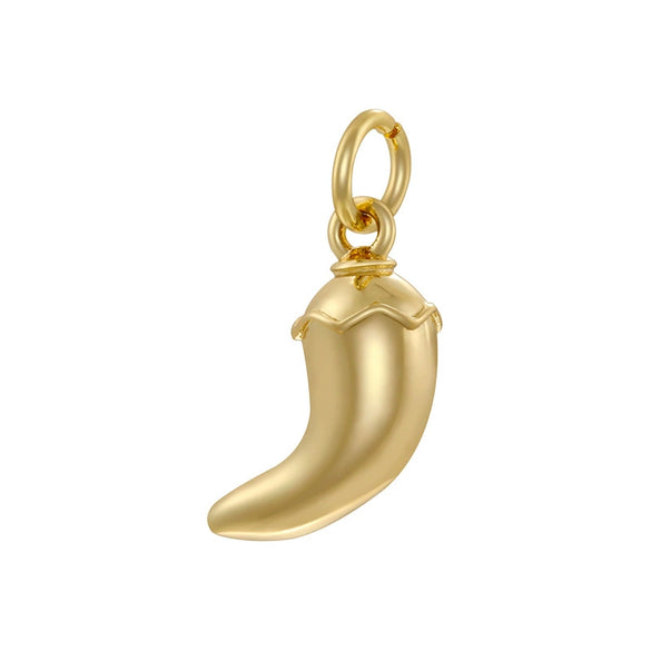 Wholesale Fruit Shaped Copper And Silver Pendant With Zirconia Sweet Style