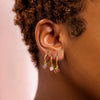 Wholesale Fruit Style Copper Earrings With Real Gold Plating For Women