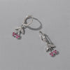 Wholesale Fruit Style Plastic And Resin Earrings For Women With Electroplating
