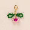 Wholesale Fruit Style Titanium Steel Alloy Gold Electroplated Watermelon Zircon Pendant Necklace For Women
