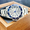 Wholesale Fully Automatic Mechanical Men's Watch With Calendar Function Stainless Steel Case And Band Mineral Reinforced Glass Mirror Round Dial Waterproof