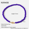 Wholesale Geometric Acrylic And Stainless Steel Gold Plated Ochain Pendant Necklace For Women