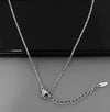Wholesale Geometric Alloy And Stainless Steel Necklace For Women With Electroplating Single Chain Clavicle Chain Simple Style