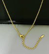 Wholesale Geometric Alloy And Stainless Steel Necklace For Women With Electroplating Single Chain Clavicle Chain Simple Style