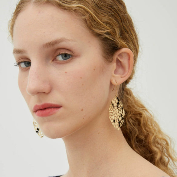 Wholesale Geometric Alloy Earrings With 925 Silver Needles And Electroplating Treatment For Women Simple Fashion Temperament