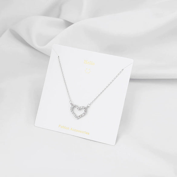 Wholesale Geometric Alloy Pendant Necklace With Snake Bone Chain For Women
