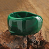 Wholesale Geometric Black Resin Bracelet With Electroplating