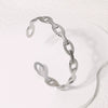 Wholesale Geometric Chain Titanium Steel And Stainless Steel Bracelet With Electroplating Treatment High Grade And Non Fading