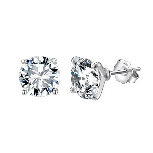 Wholesale Geometric Claw Earrings 925 Sterling Silver Electroplated For Women