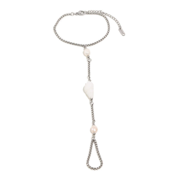 Wholesale Geometric Conch Bracelet Stainless Steel 18K Gold Plated For Women
