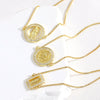 Wholesale Geometric Copper Bracelet Jewelry Set With Electroplating Oval Shape Unisex