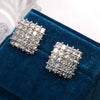 Wholesale Geometric Copper Diamond Earrings For Women Fashion Ol Style