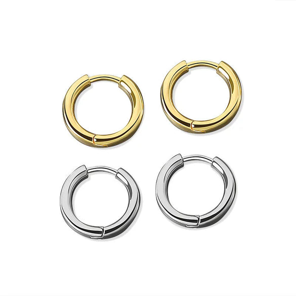 Wholesale Geometric Copper Earrings With Electroplating Process