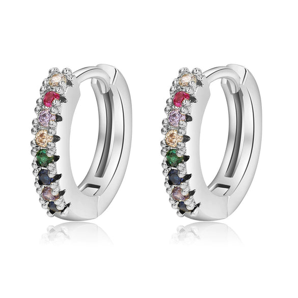 Wholesale Geometric Copper Electroplated Earring