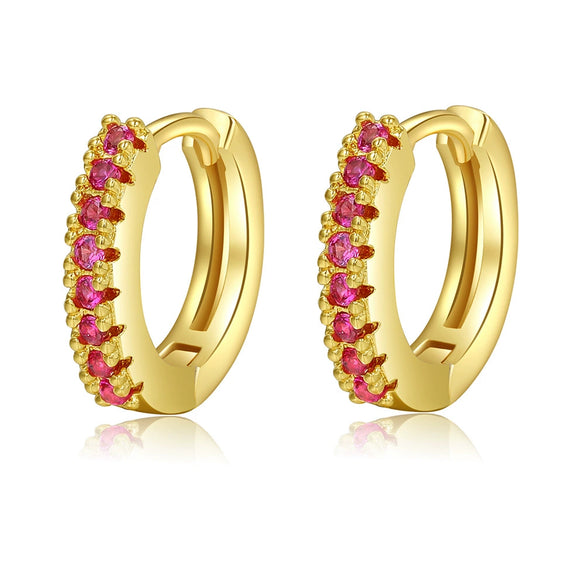 Wholesale Geometric Copper Electroplated Earring