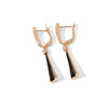 Wholesale Geometric Copper Electroplated Earrings For Women Elegant Style
