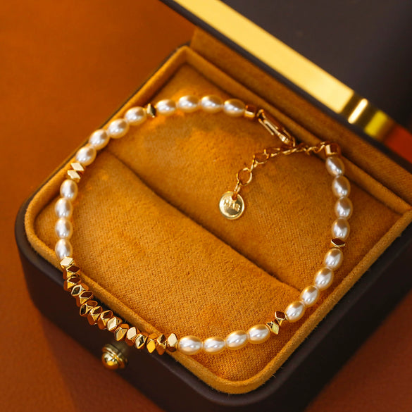 Wholesale Geometric Copper Electroplated Women's Bracelet