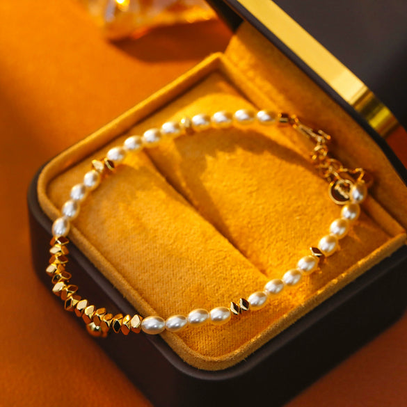 Wholesale Geometric Copper Electroplated Women's Bracelet