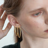 Wholesale Geometric Copper Gold Plated Women's Earrings