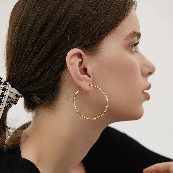 Wholesale Geometric Copper Gold Plated Women's Earrings