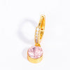 Wholesale Geometric Copper Inlaid Rhinestone Earrings For Women