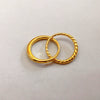 Wholesale Geometric Copper 18K Real Gold Electroplated Opening Ring For Women And Men