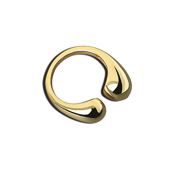 Wholesale Geometric Copper Ring Electroplated Unisex Design
