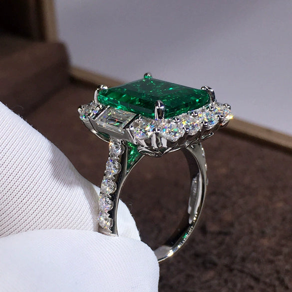 Wholesale Geometric Copper Ring With Zircon For Women