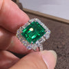 Wholesale Geometric Copper Ring With Zircon For Women