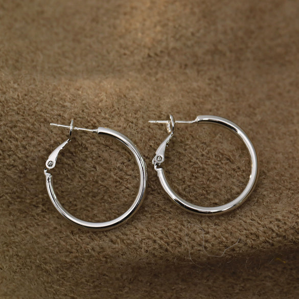 Wholesale Geometric Copper Star With Thin Round Ring Women's Earrings Electroplated