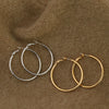 Wholesale Geometric Copper Star With Thin Round Ring Women's Earrings Electroplated
