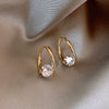 Wholesale Geometric Copper Zircon Earrings For Women