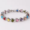 Wholesale Geometric Copper Zircon Women's Bracelet With Diamond Design And Advanced Sense