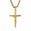Wholesale Geometric Cross Copper Gold Plated Jewelry Necklace For Men And Women