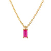 Wholesale Geometric Diamond S925 Sterling Silver Cross Chain Pendant Necklace For Women