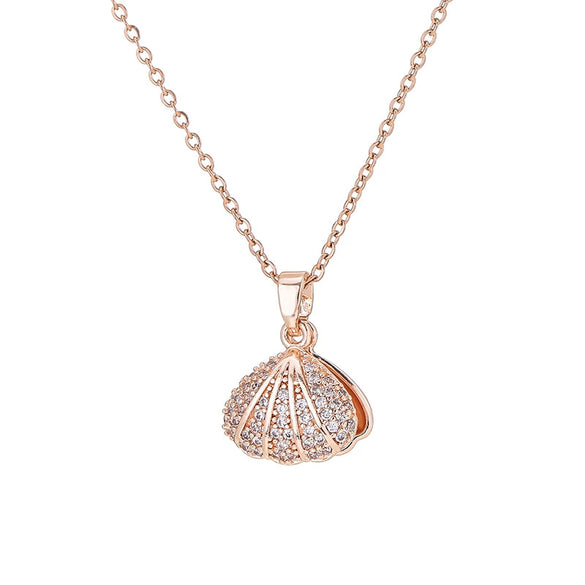 Wholesale Geometric Diamond Titanium Steel Mixed Gem Inlay Pendant Lip Chain For Women