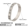 Wholesale Geometric Diamondencrusted 18K Gold Plated Stainless Steel Bracelet Jewelry Accessories