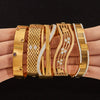 Wholesale Geometric Diamondencrusted 18K Gold Plated Stainless Steel Bracelet Jewelry Accessories